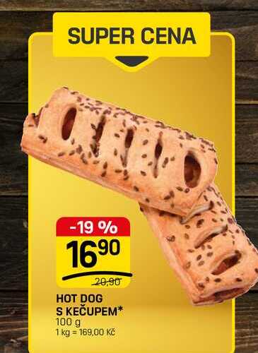 HOT DOG S KEČUPEM* 100 g