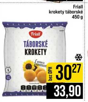 Friall krokety táborské 450 g