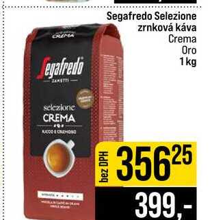 Segafredo Selezione zrnková káva Crema Oro 1kg