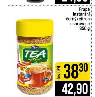 Frape instantní černý+citron lesní ovoce 350 g