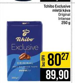 Tchibo Exclusive mletá káva Original Intense 250 g