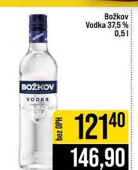 Božkov Vodka 37,5% 0,5l