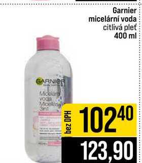 Garnier micelární voda citlivá pleť 400 ml