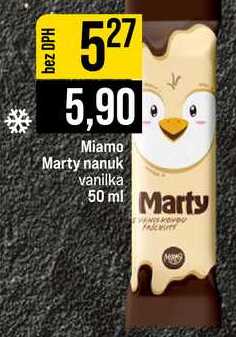 Miamo Marty nanuk vanilka 50 ml