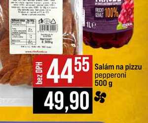 Salám na pizzu pepperoni 500 g