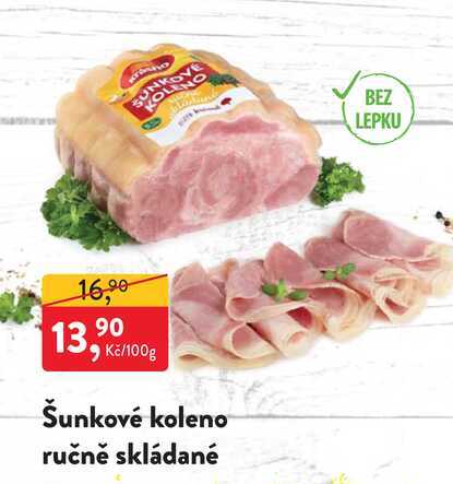 Šunkové koleno ručně skládané 100g