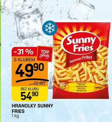 HRANOLKY SUNNY FRIES 1 kg
