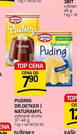 PUDING DR.OETKER | NATURAMYL vybrané druhy 37-46 g