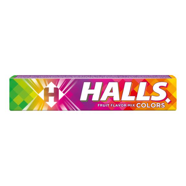 Halls bonbóny Colors s ovocnou příchutí