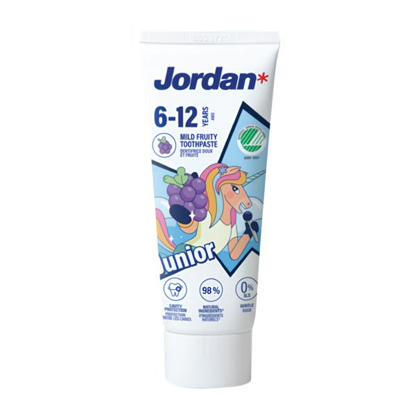 Jordan Dětská zubní pasta Junior (6–12 let)