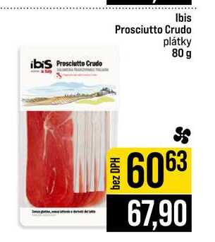 Ibis Prosciutto Crudo plátky 80 g