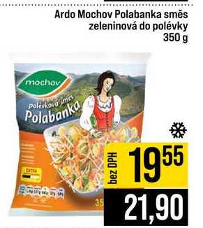 Ardo Mochov Polabanka směs zeleninová do polévky 350 g