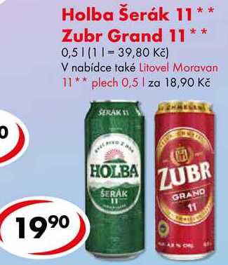 Zubr Grand 11, 0,5 l