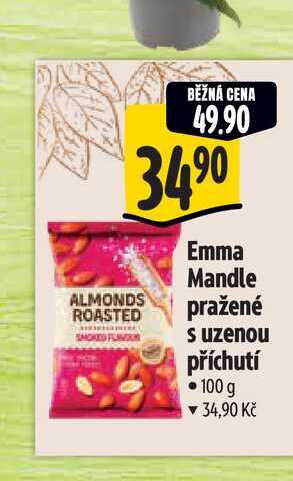 Emma Mandle pražené s uzenou příchutí 100 g