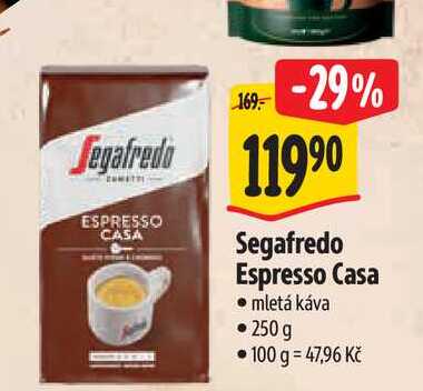  Segafredo Espresso Casa 250 g