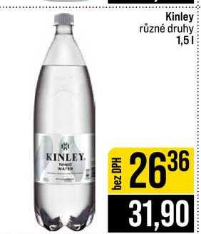 Kinley různé druhy 1,5l