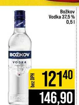 Božkov Vodka 37,5% 0,5l