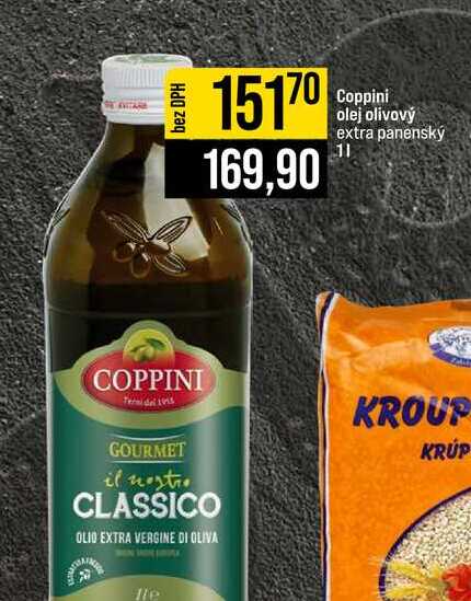 Coppini olej olivový extra panenský 1l