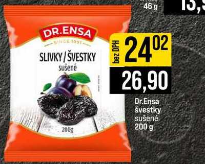 Dr.Ensa švestky sušené 200 g
