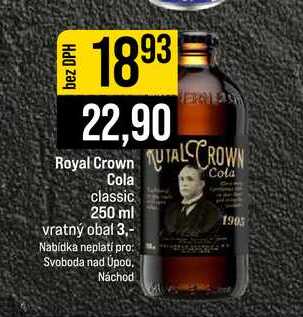 Royal Crown Cola classic 250 ml