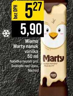 Miamo Marty nanuk vanilka 50 ml