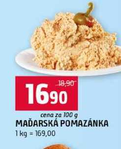 MAĎARSKÁ POMAZÁNKA 100g