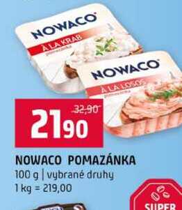 NOWACO POMAZÁNKA 100 g vybrané druhy