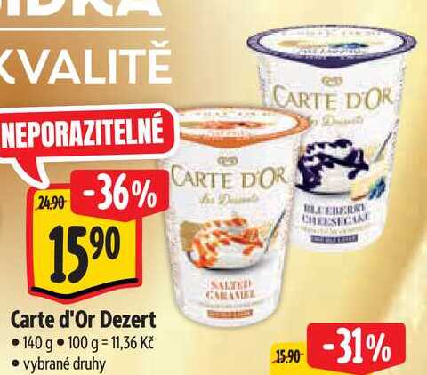 Carte d'Or Dezert, 140 g
