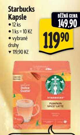 Starbucks Kapsle, 12 ks