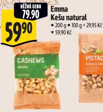 Emma Kešu natural, 200 g 