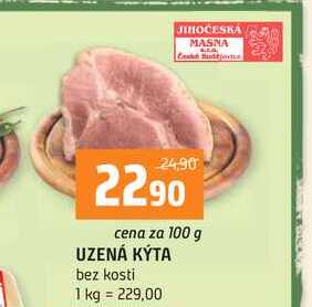 UZENÁ KÝTA bez kosti 100g