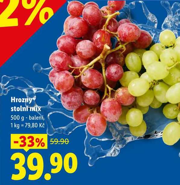 Hrozny stolní mix, 500 g
