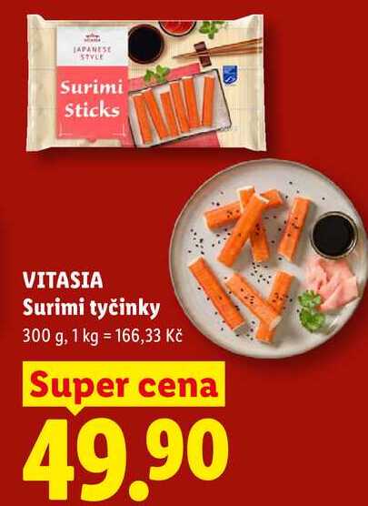 VITASIA Surimi tyčinky, 300 g