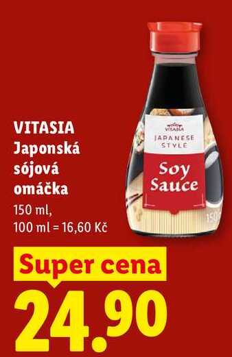 VITASIA Japonská sójová omáčka, 150 ml