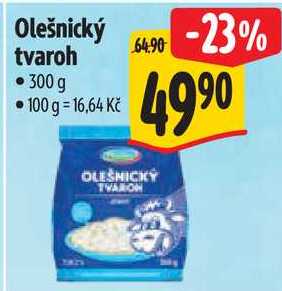 Olešnický tvaroh, 300 g