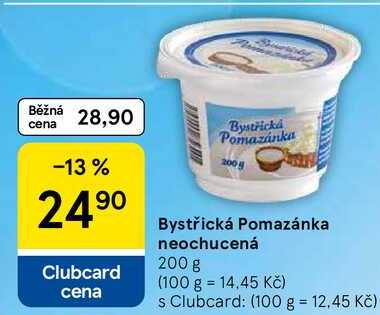 Bystřická Pomazánka neochucená, 200 g