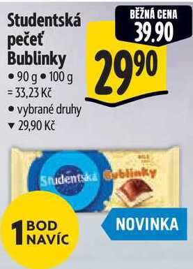 Studentská pečeť Bublinky, 90 g