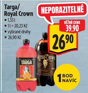 Targa/Royal Crown, 1,33 l