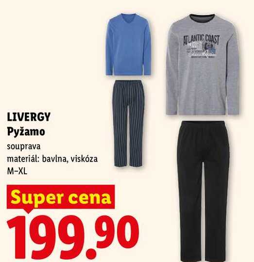 LIVERGY Pyžamo, souprava