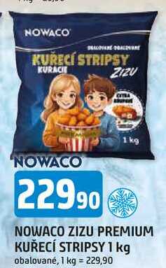 NOWACO ZIZU PREMIUM KUŘECÍ STRIPSY 1 kg