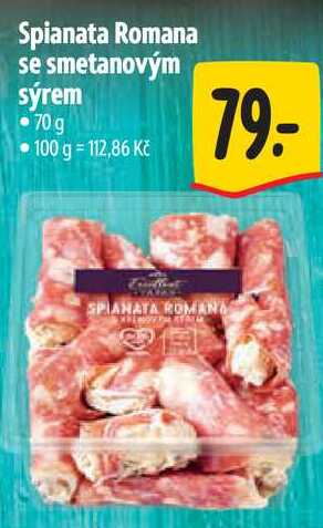 Spianata Romana se smetanovým sýrem, 70 g