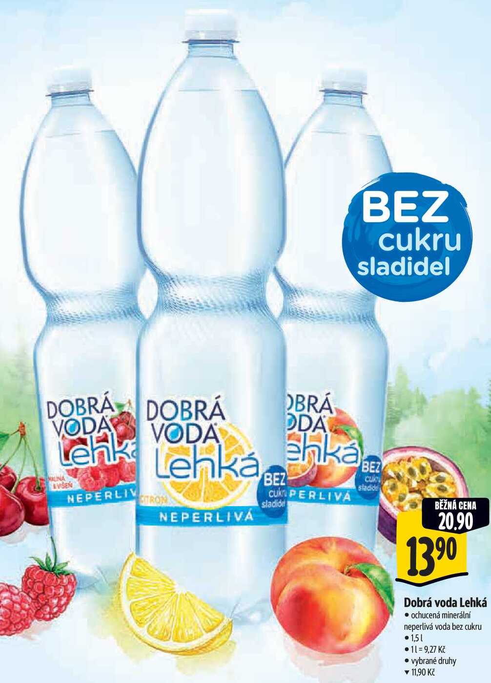 Dobrá voda Lehká, 1,5 l