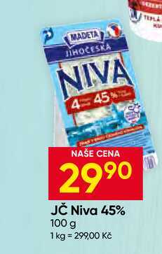 Jihočeská Niva 45% 100 g