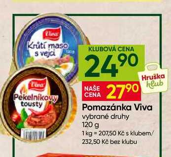 Viva Pomazánka vybrané druhy 120 g