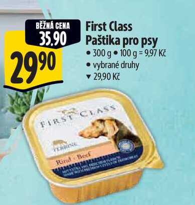 First Class Paštika pro psy 300 g