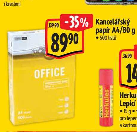 Kancelářský papír A4/80 g
