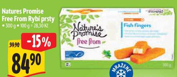 Natures Promise Free From Rybí prsty, 300 g