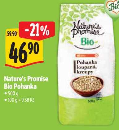 Nature's Promise Bio Pohanka, 500 g