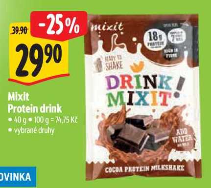 Mixit Protein drink, 40 g