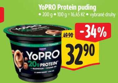 YoPRO Protein puding, 200 g